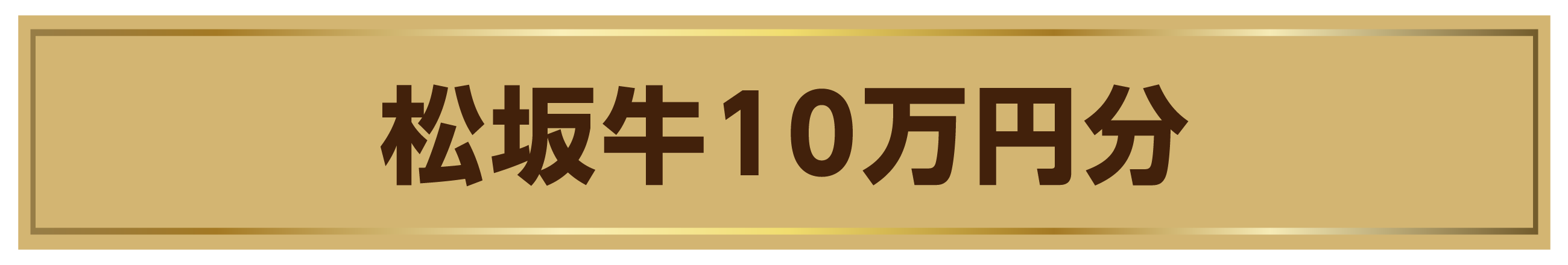 松坂牛10万円分